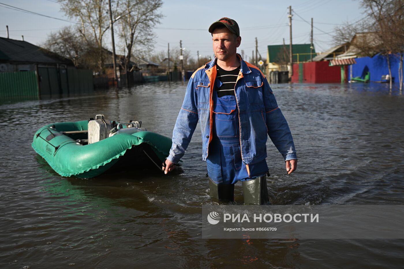 Паводок в Курганской области