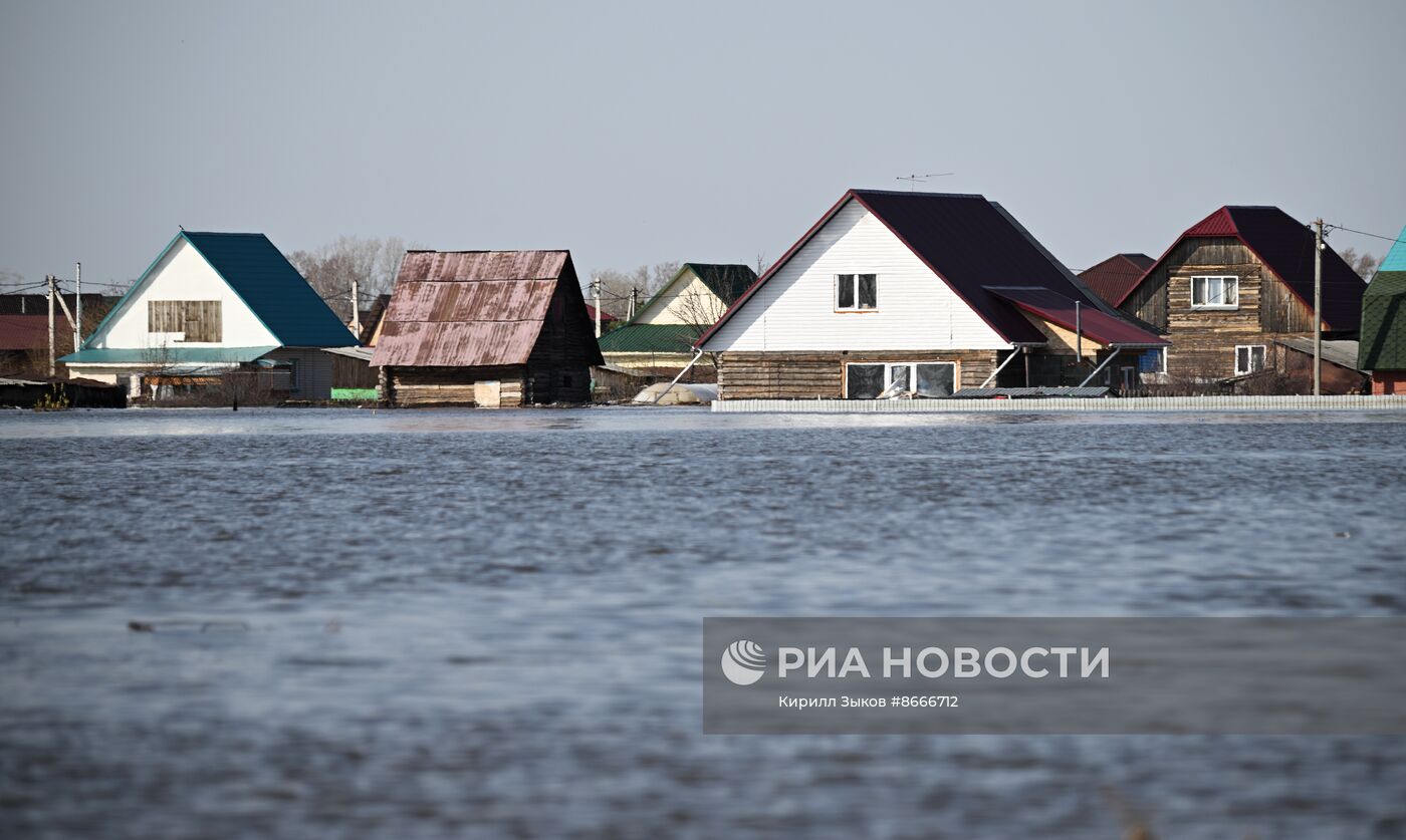 Паводок в Курганской области