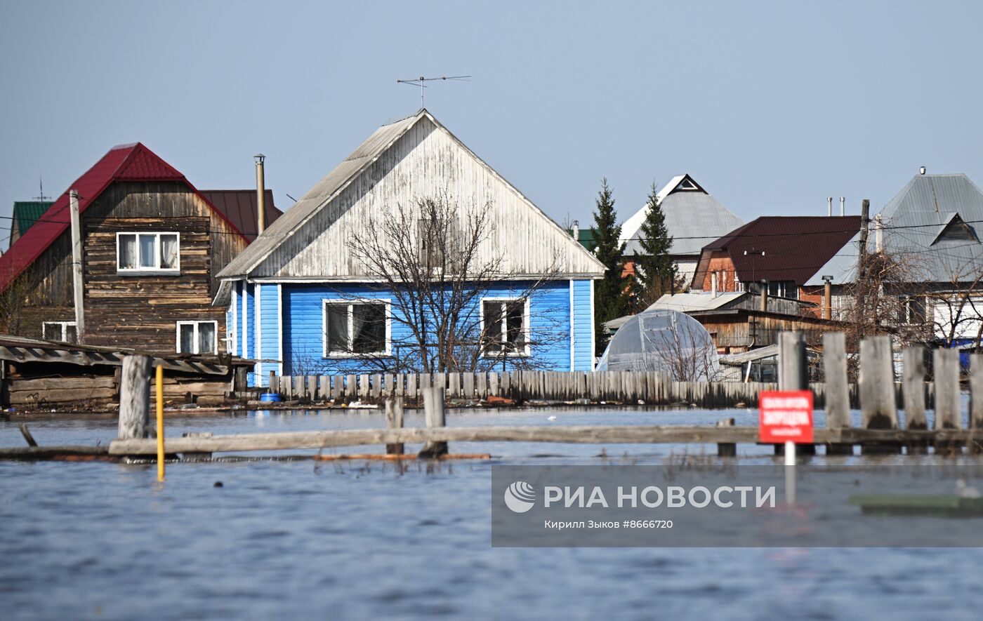 Паводок в Курганской области