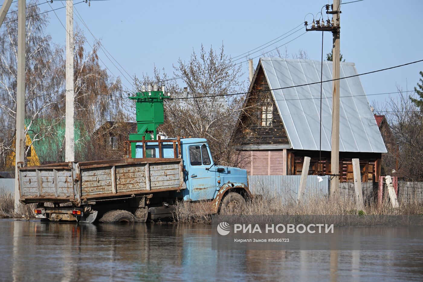 Паводок в Курганской области | РИА Новости Медиабанк