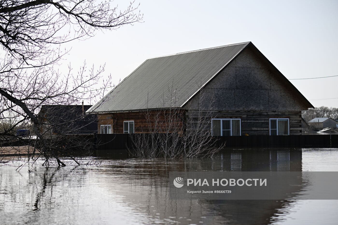 Паводок в Курганской области