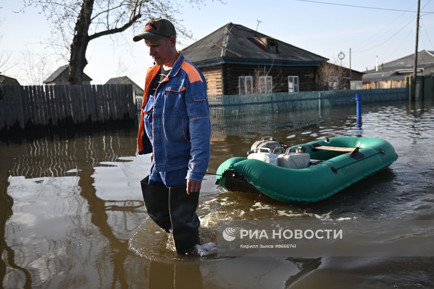 Паводок в Курганской области