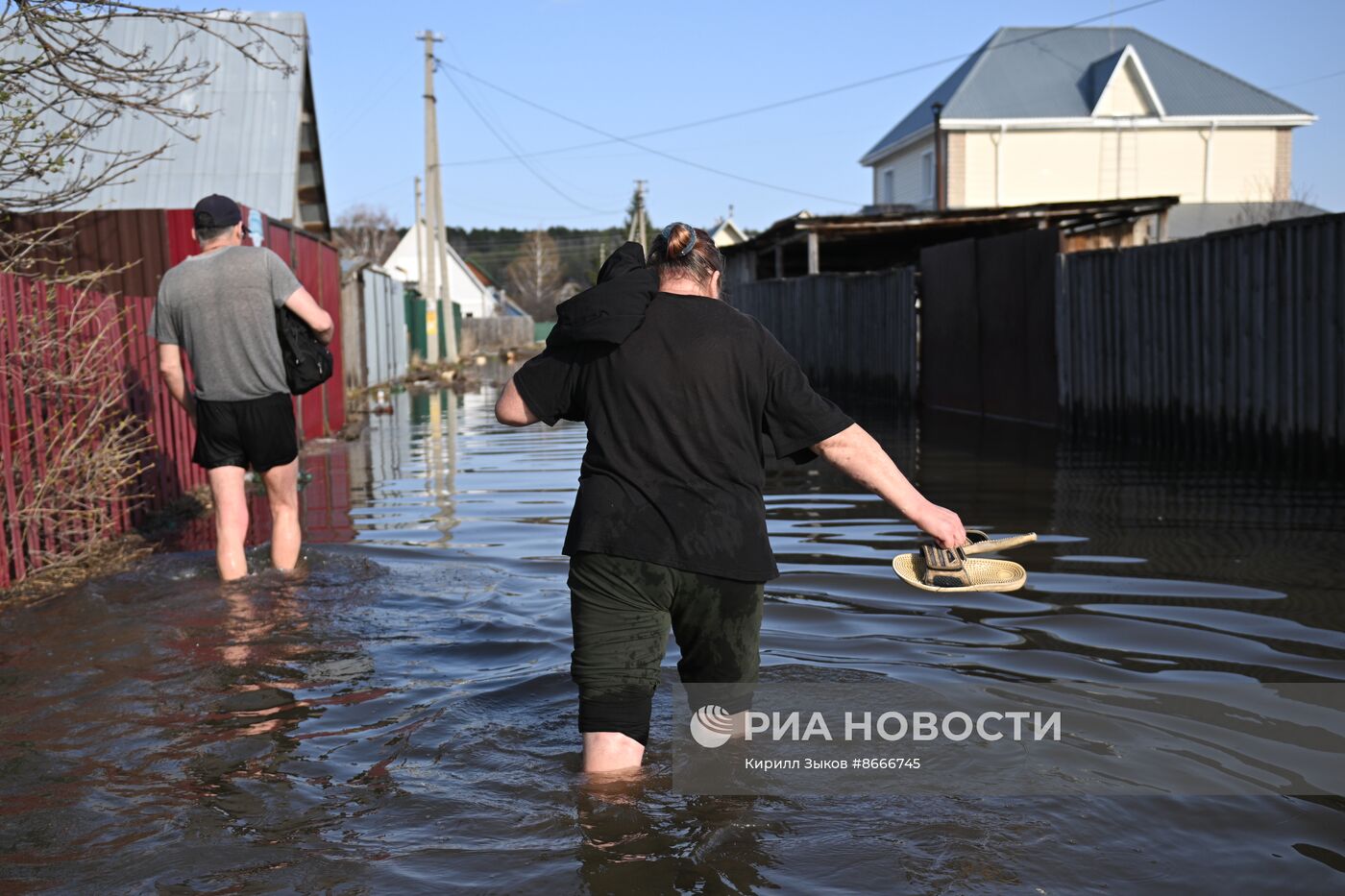 Паводок в Курганской области