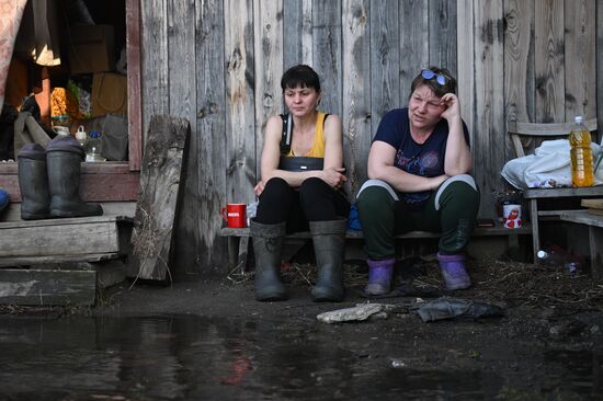 Паводок в Курганской области