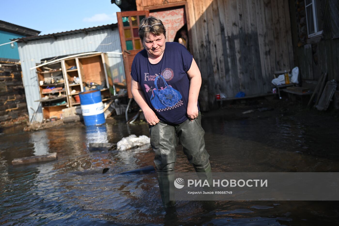 Паводок в Курганской области