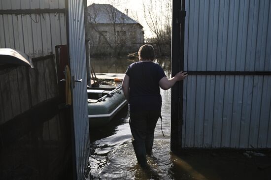 Паводок в Курганской области
