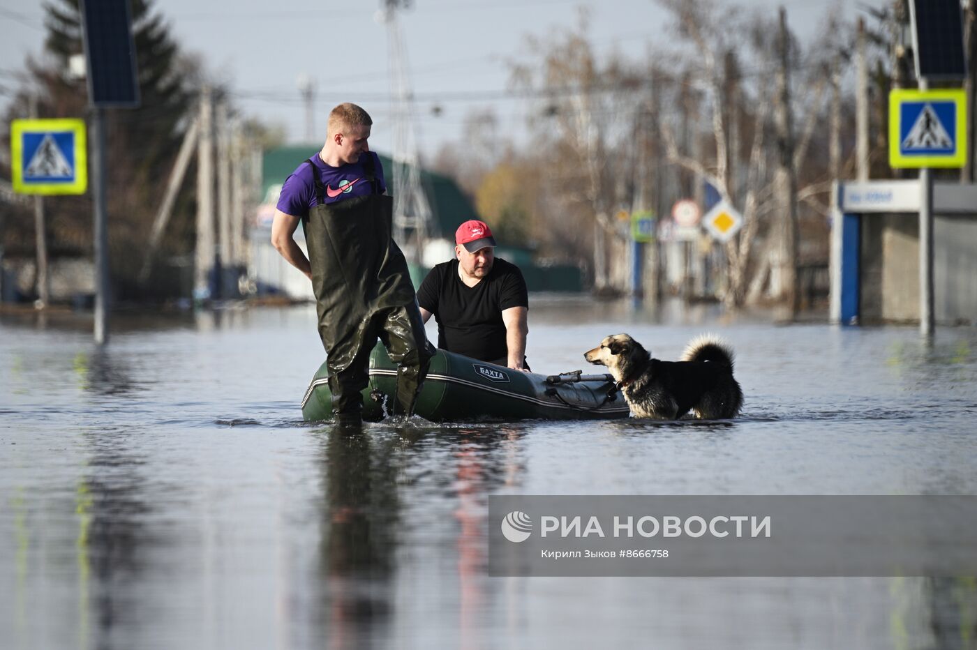 Паводок в Курганской области