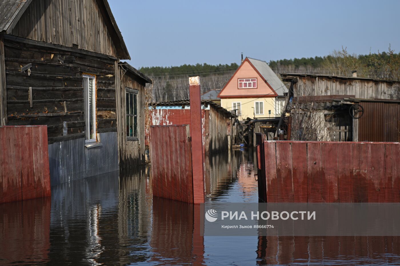 Паводок в Курганской области