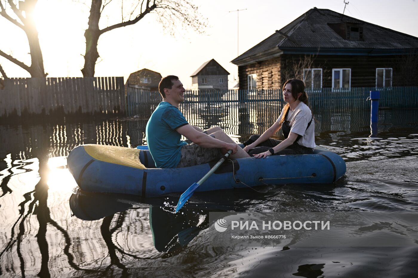 Паводок в Курганской области