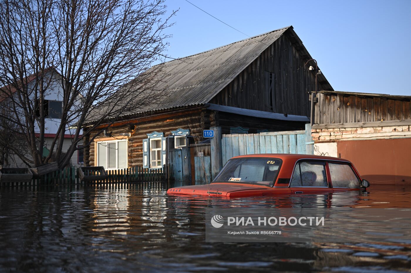 Паводок в Курганской области