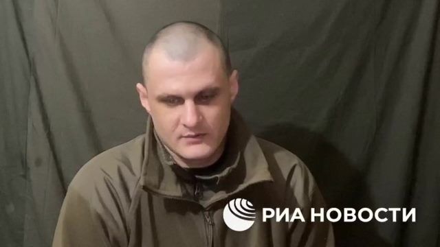 Украинский пленный о местных жителях Орехова, живущих в подвалах разрушенных домов
