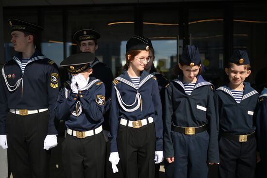 Открытие речной навигации на Южном речном вокзале 