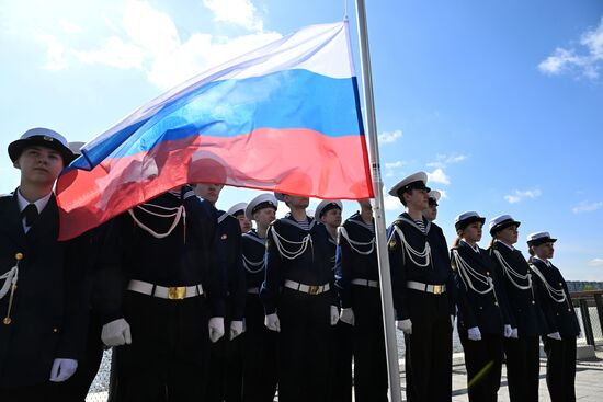 Открытие речной навигации на Южном речном вокзале 