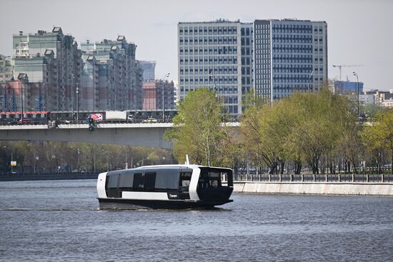 Открытие речной навигации на Южном речном вокзале 