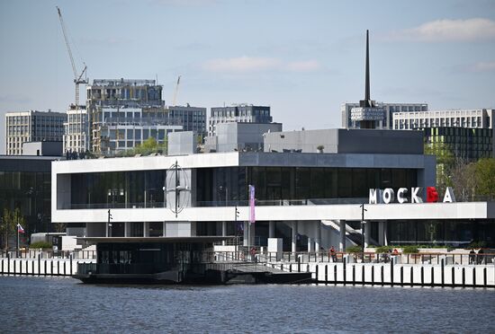 Открытие речной навигации на Южном речном вокзале 