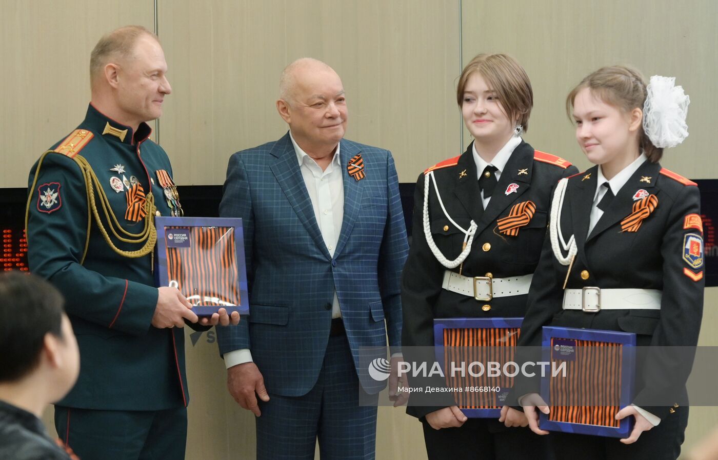 П/к, посвященная старту акции "Георгиевская ленточка"