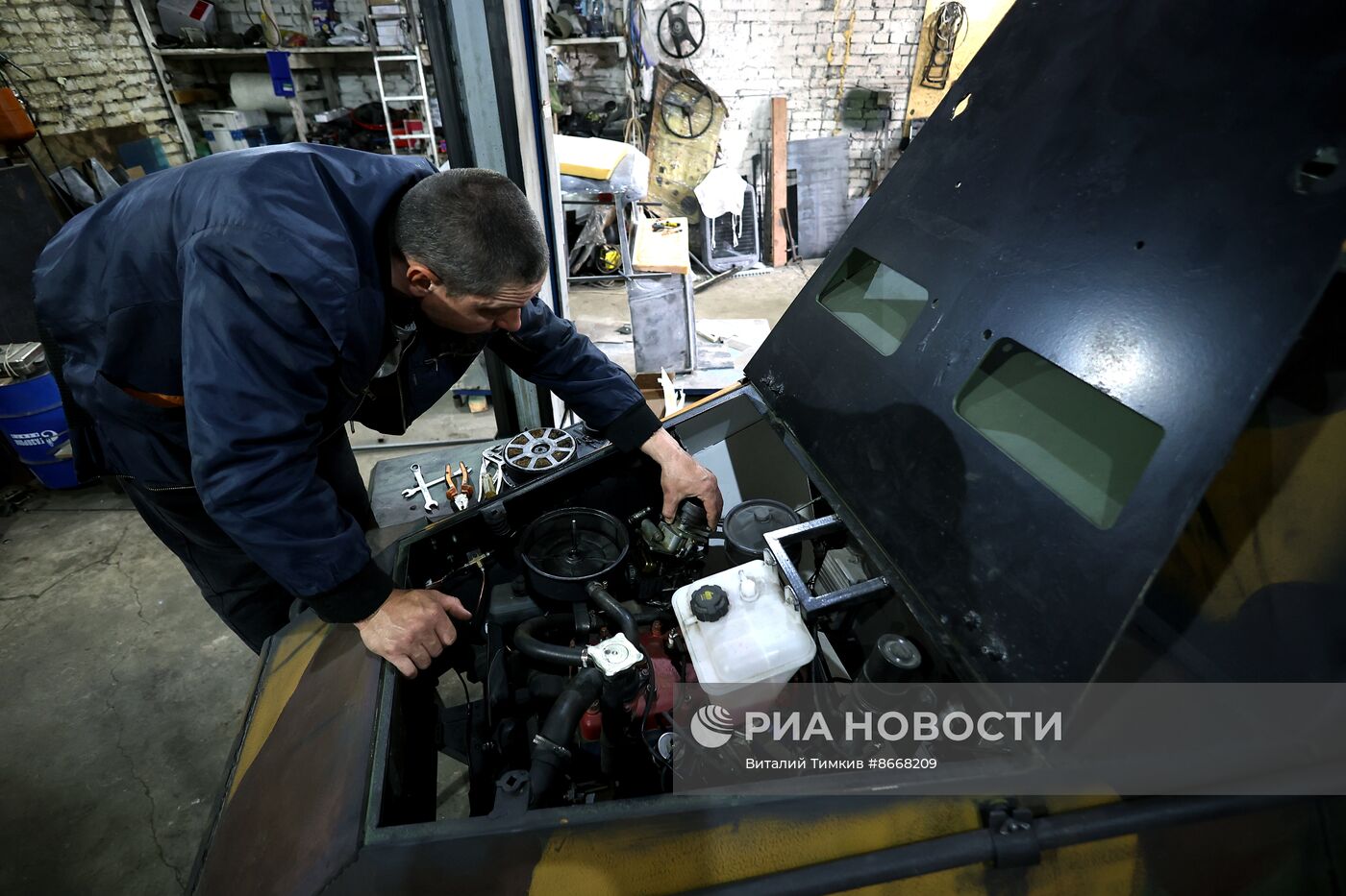 Работа мастерской "Машины Победы" в Краснодаре