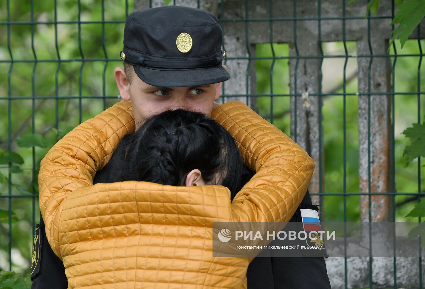 Отправка призывников на службу в ВС РФ