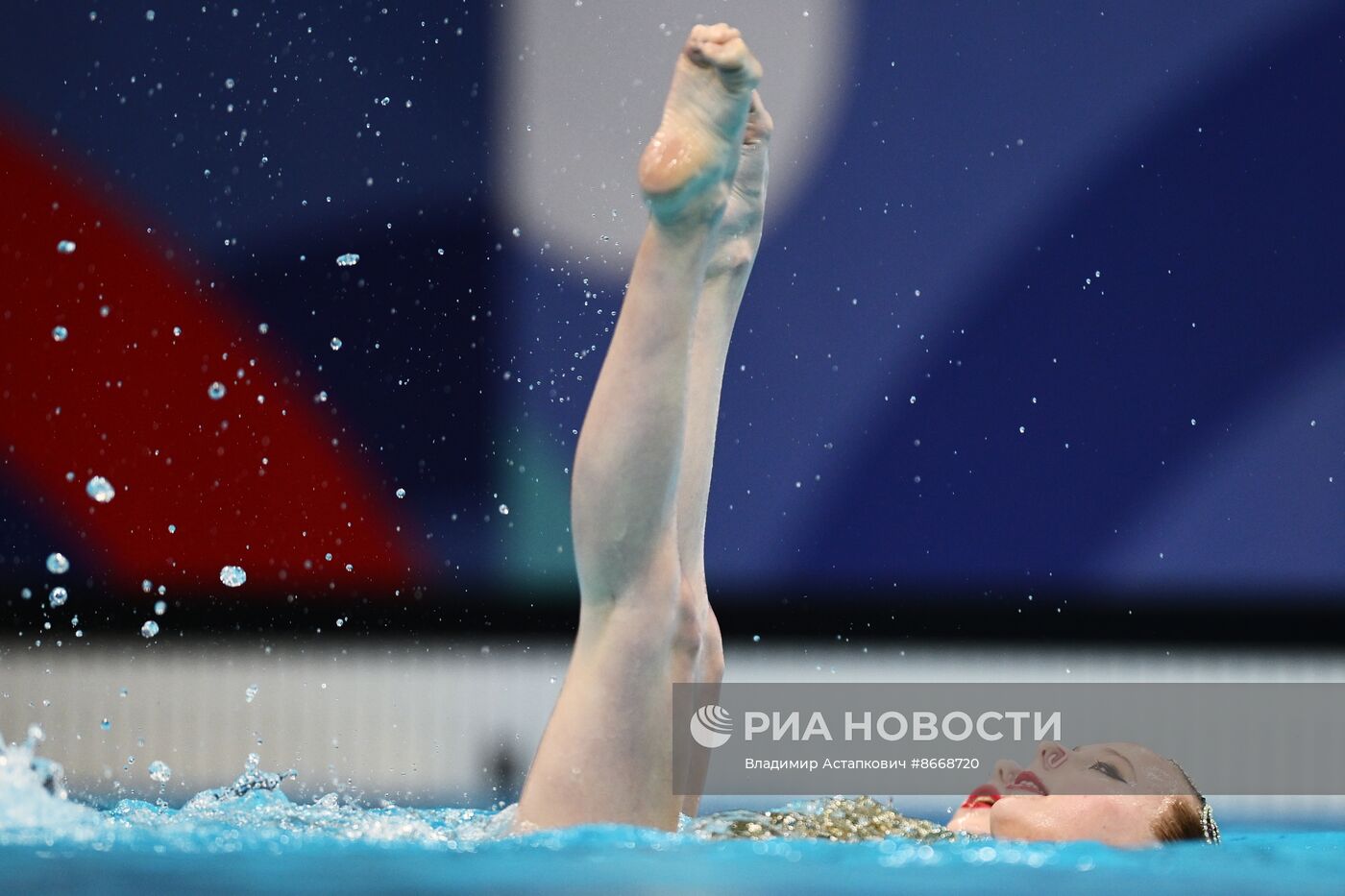 Синхронное плавание. Чемпионат России. Дуэт. Произвольная программа