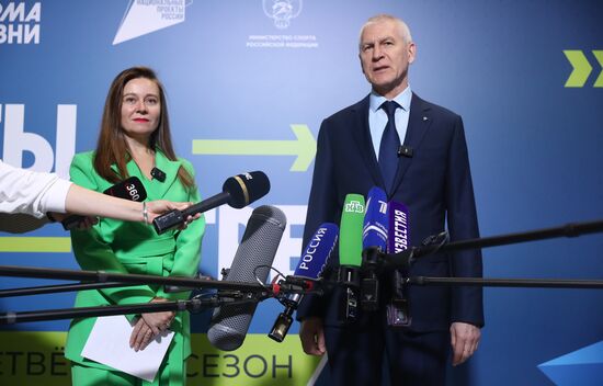 Выставка "Россия". Церемония награждения финалистов четвертого сезона Всероссийского конкурса спортивных проектов "Ты в игре"