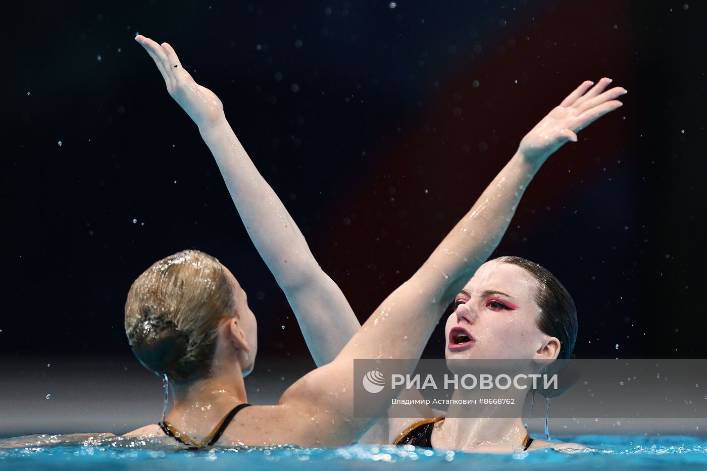 Синхронное плавание. Чемпионат России. Дуэт. Произвольная программа