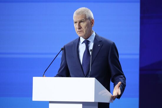 Выставка "Россия". Пленарное заседание "Спорт. Возможности будущего"