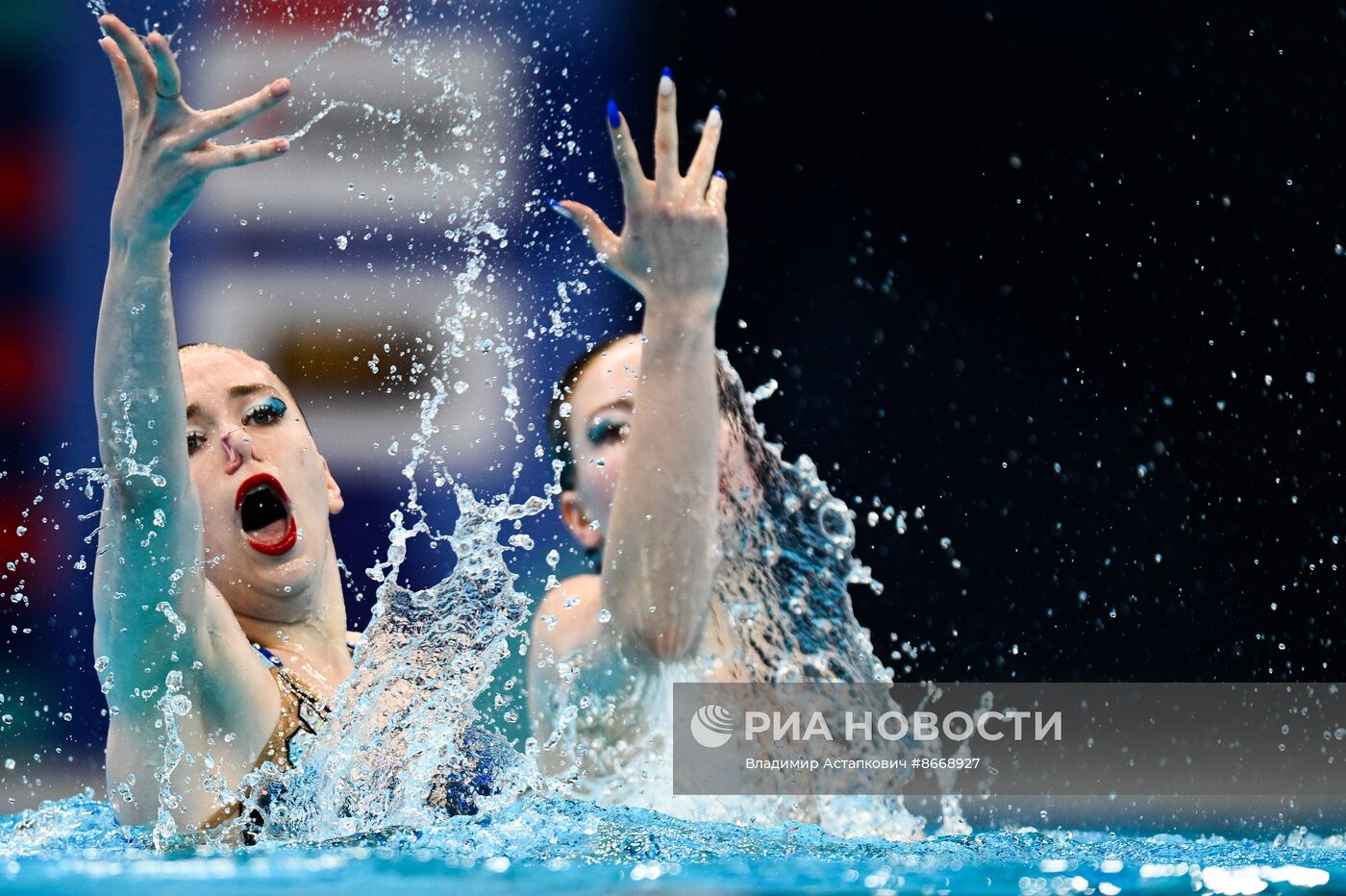 Синхронное плавание. Чемпионат России. Дуэт. Произвольная программа