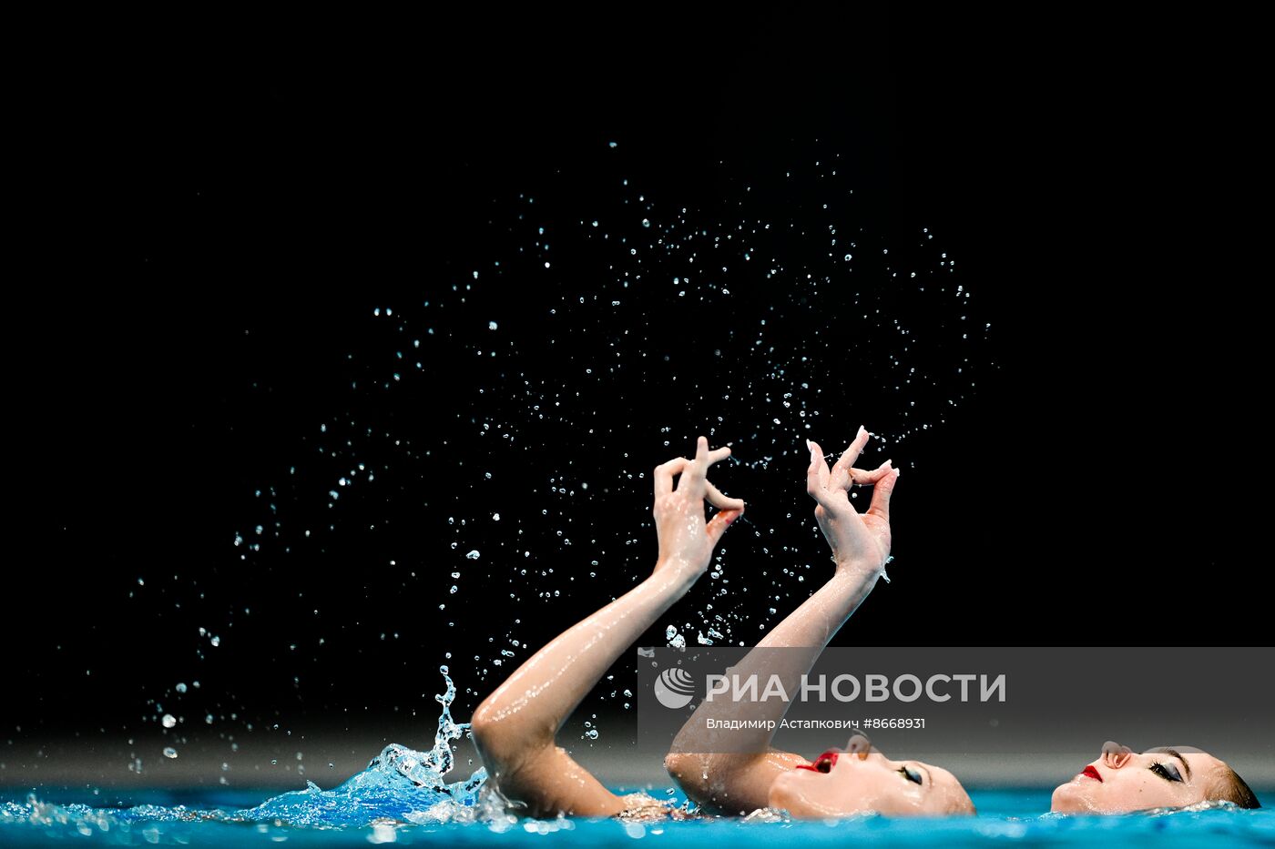 Синхронное плавание. Чемпионат России. Дуэт. Произвольная программа
