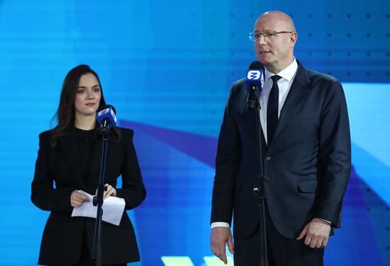 Выставка "Россия". Церемония награждения финалистов четвертого сезона Всероссийского конкурса спортивных проектов "Ты в игре"