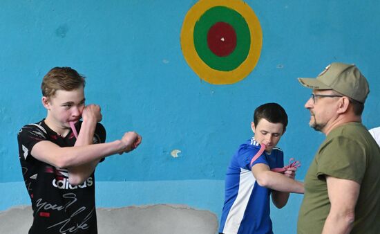 Обучение школьников в Харьковской области оказанию первой медпомощи