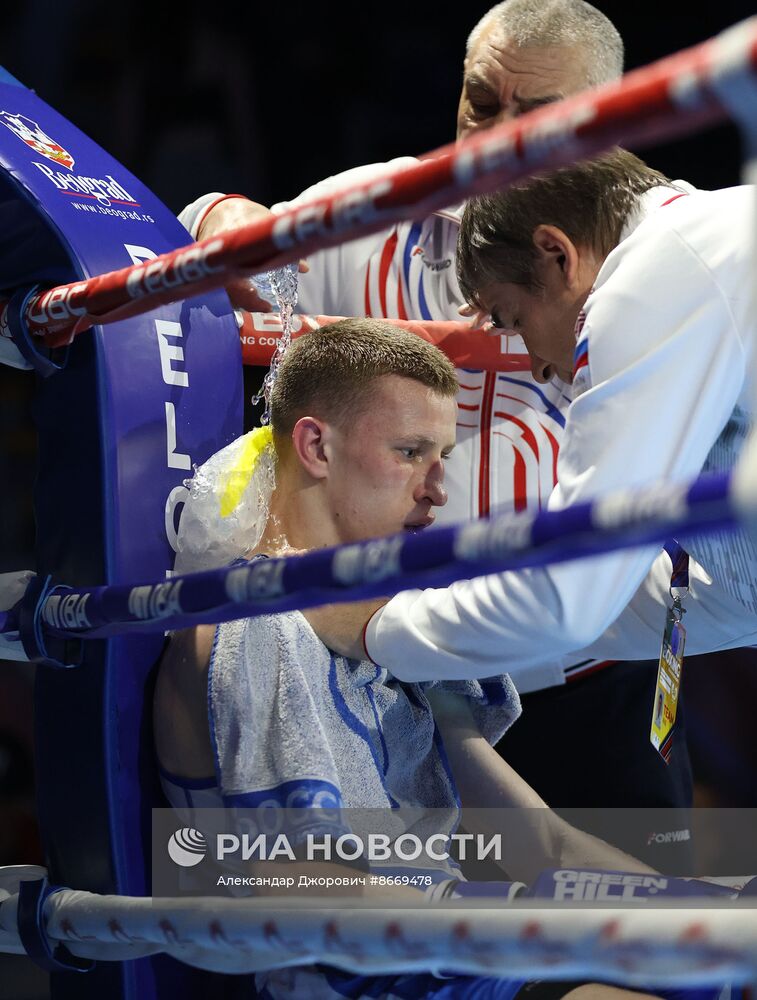 Бокс. Чемпионат Европы. Финальный раунд