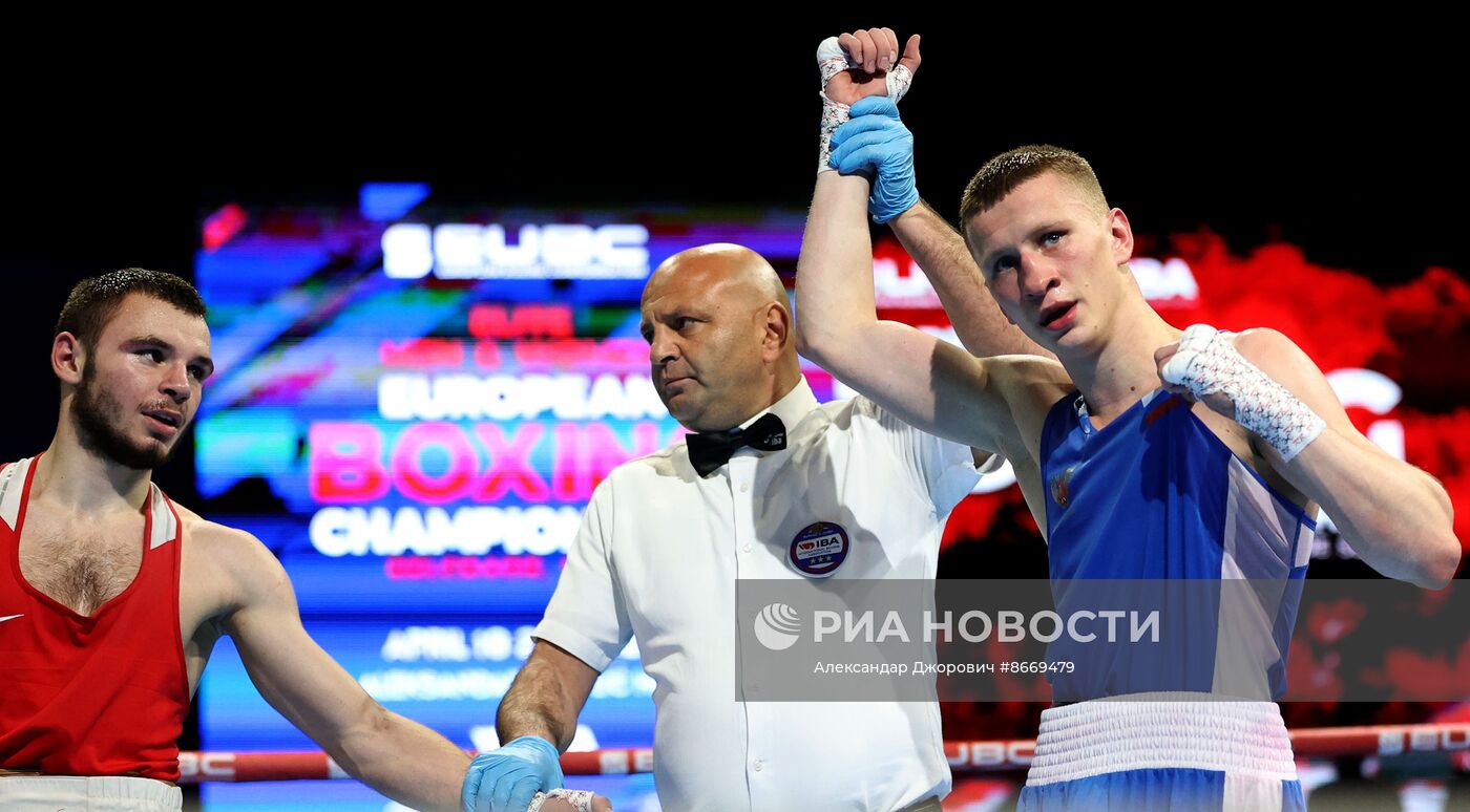 Бокс. Чемпионат Европы. Финальный раунд