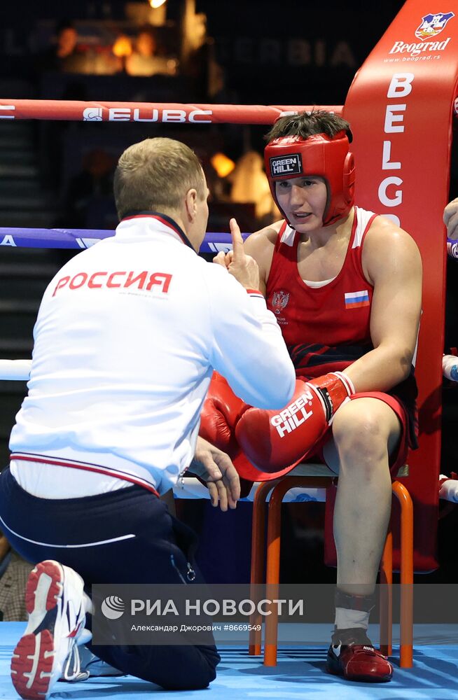 Бокс. Чемпионат Европы. Финальный раунд