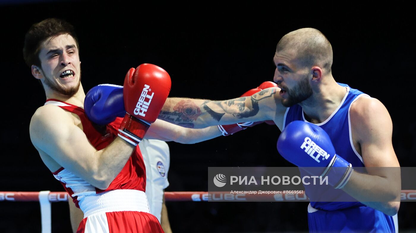 Бокс. Чемпионат Европы. Финальный раунд