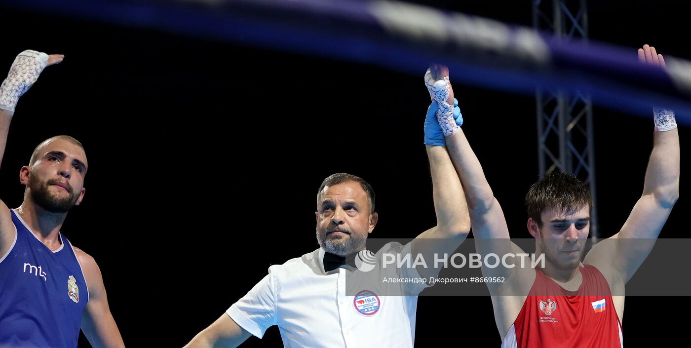 Бокс. Чемпионат Европы. Финальный раунд