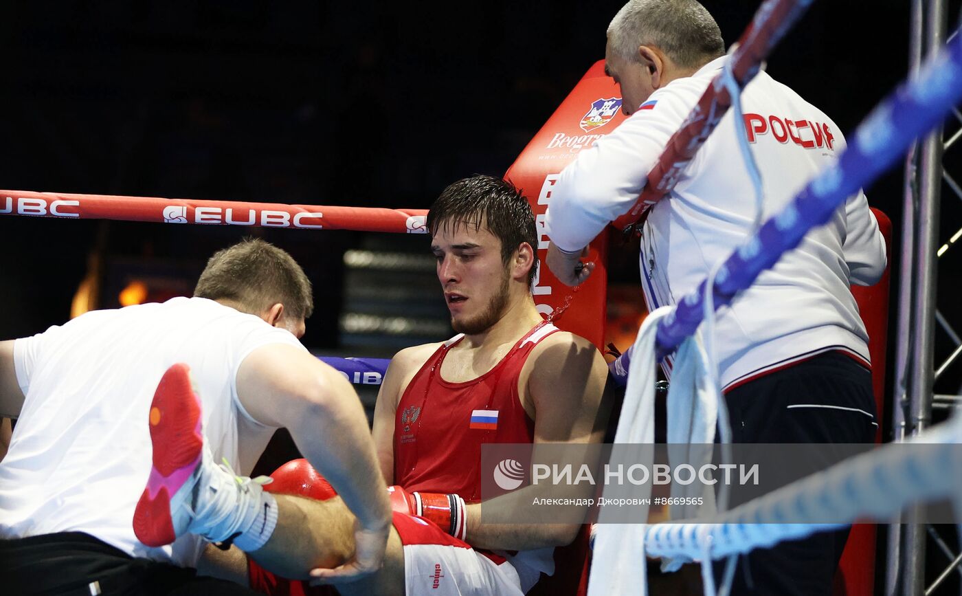 Бокс. Чемпионат Европы. Финальный раунд