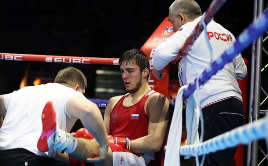 Бокс. Чемпионат Европы. Финальный раунд