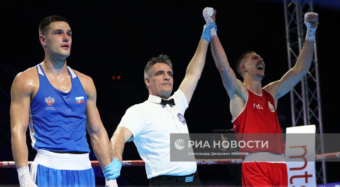 Бокс. Чемпионат Европы. Финальный раунд