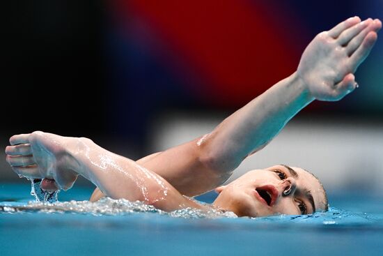 Синхронное плавание. Чемпионат России. Соло. Техническая программа 