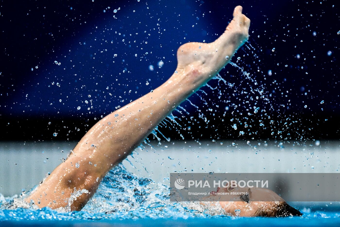 Синхронное плавание. Чемпионат России. Соло. Техническая программа 