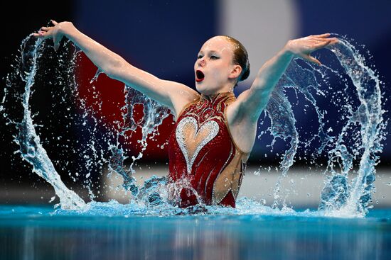 Синхронное плавание. Чемпионат России. Соло. Техническая программа 