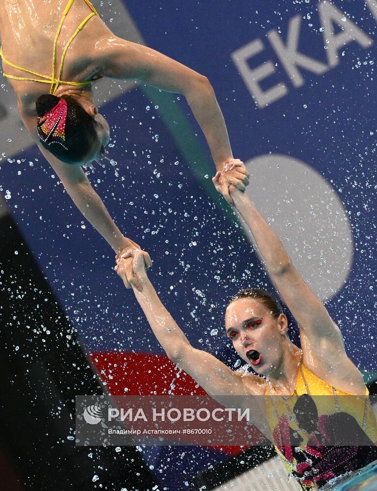 Синхронное плавание. Чемпионат России. Акробатическая группа