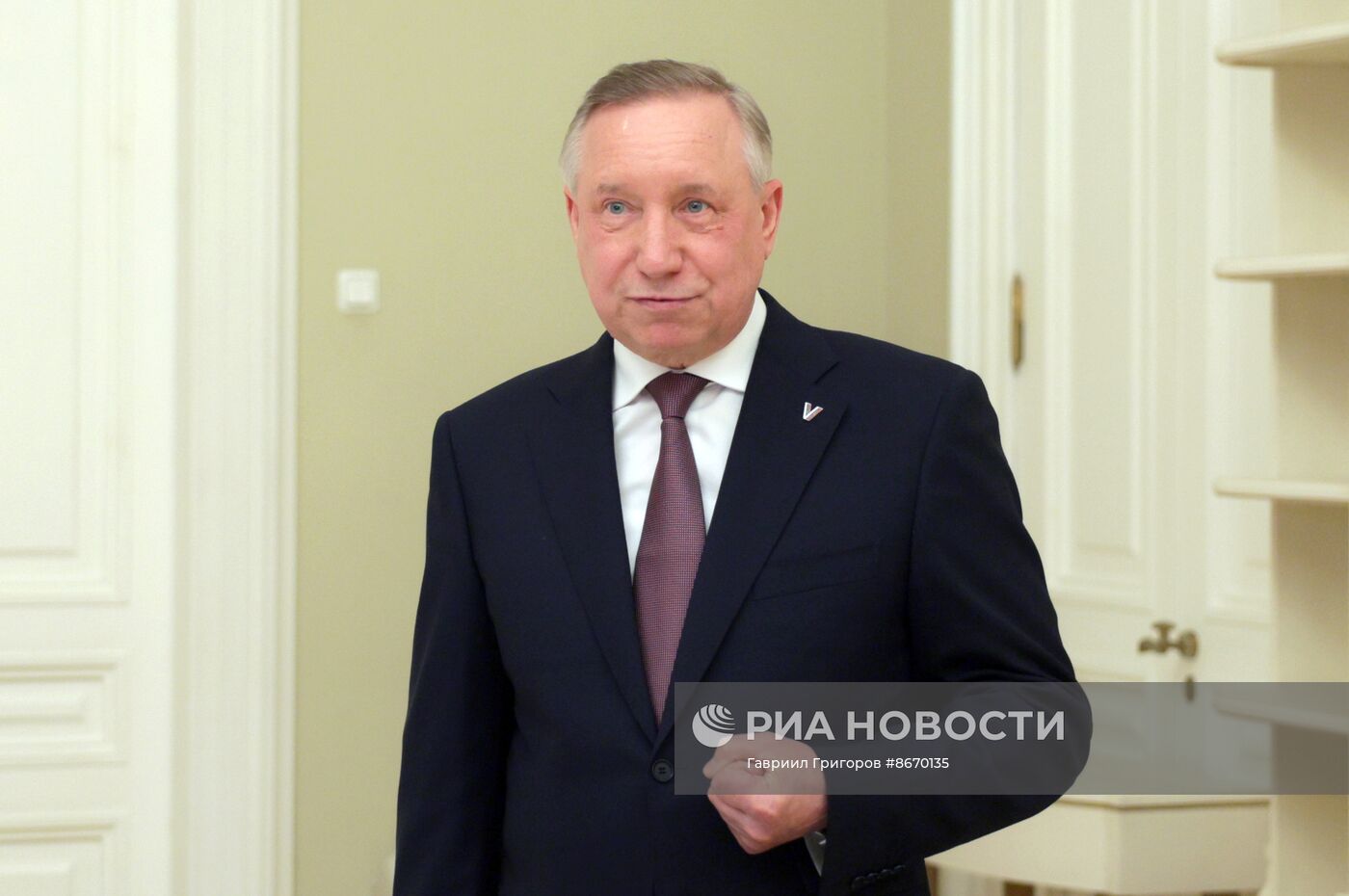 Президент Владимир Путин провел рабочую встречу с губернатором Санкт-Петербурга Александром Бегловым