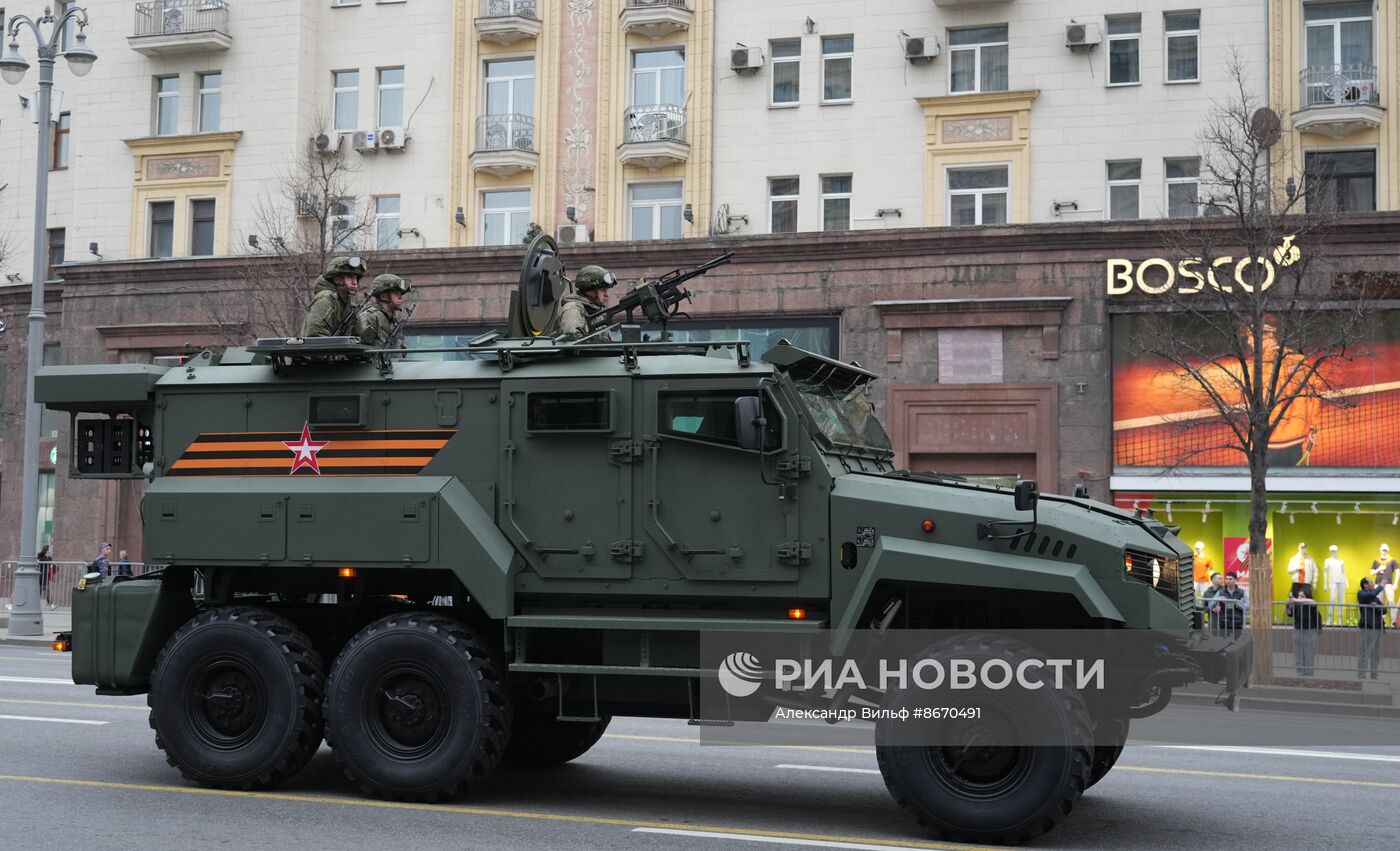 Репетиция парада Победы 