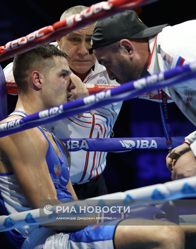 Бокс. Чемпионат Европы. Финальный раунд