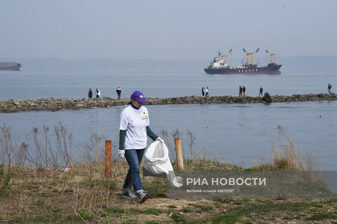 Экологическая акция "Вода России" в Приморье