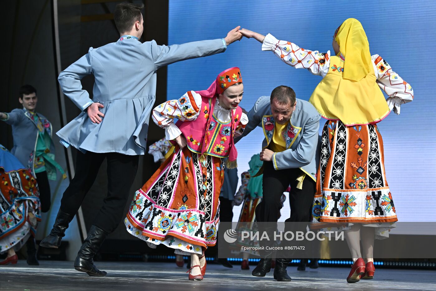 Выставка "Россия". Танцевальный турнир "Липецкий перепляс"