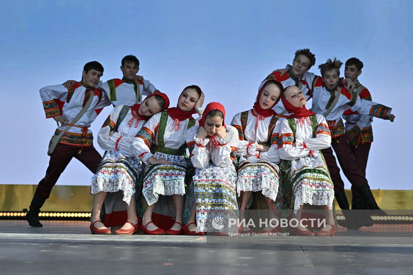 Выставка "Россия". Танцевальный турнир "Липецкий перепляс"