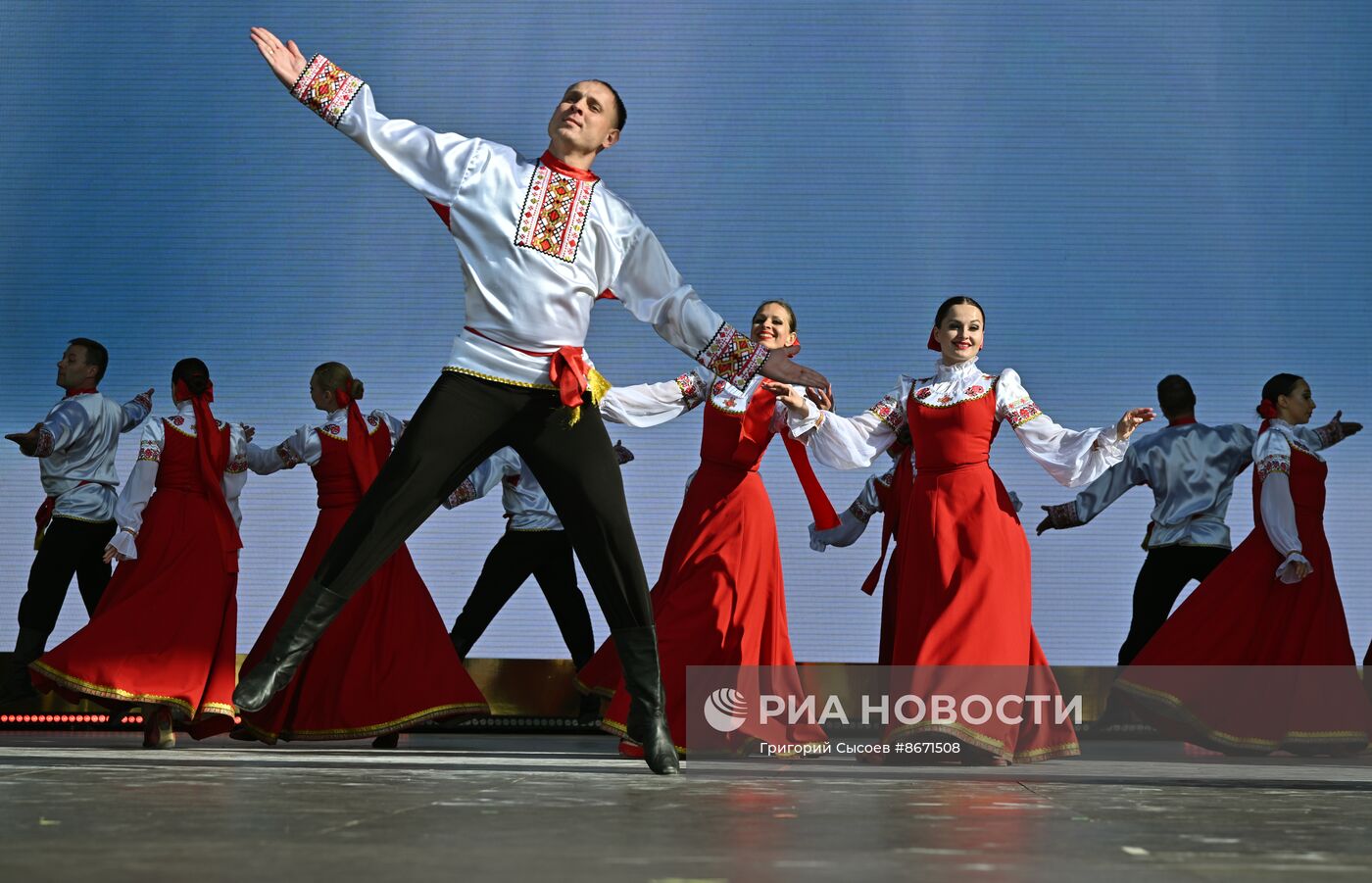 Выставка "Россия". Танцевальный турнир "Липецкий перепляс"