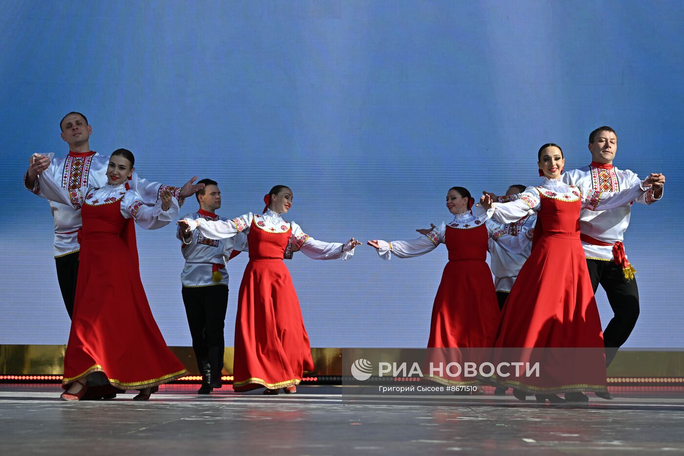 Выставка "Россия". Танцевальный турнир "Липецкий перепляс"